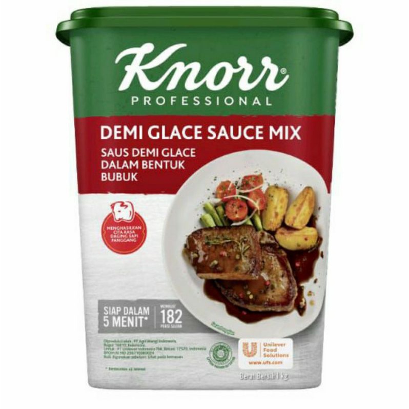 Knorr Demi Glace Sauce Mix 1kg Bubuk Steak Sauce