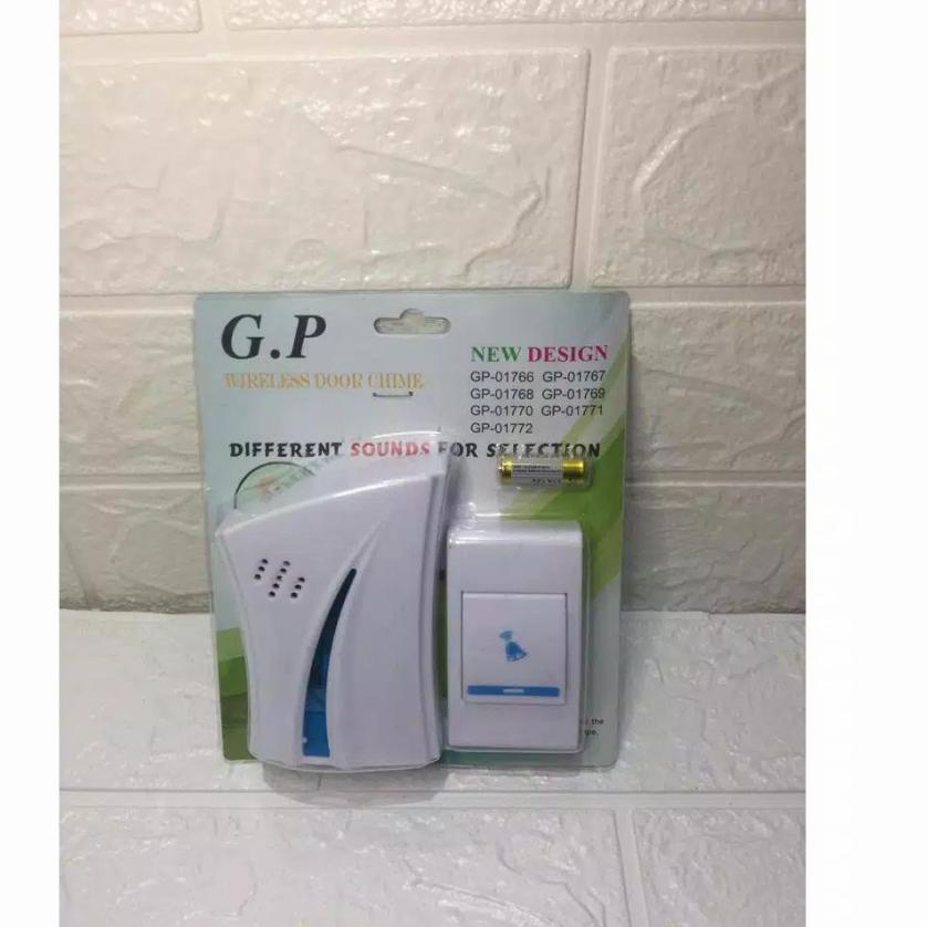 Terbaik Bel Rumah Wireless Door Wireles Bell Home Bell GP Tanpa Kabel