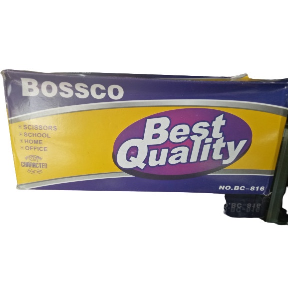 

Trendi Gunting Kertas Merk Bosco Bc-816 Ukuran 6.5Inchi 16.5 Cm Murah