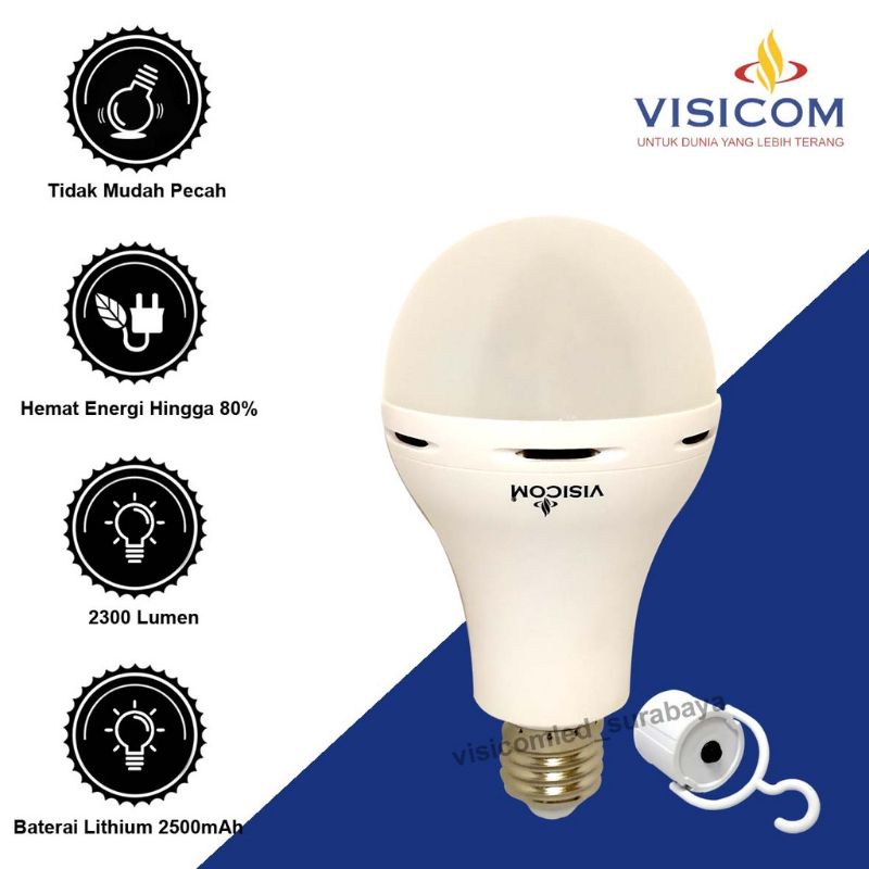 LED magic - Lampu emergency Visicom 23 watt