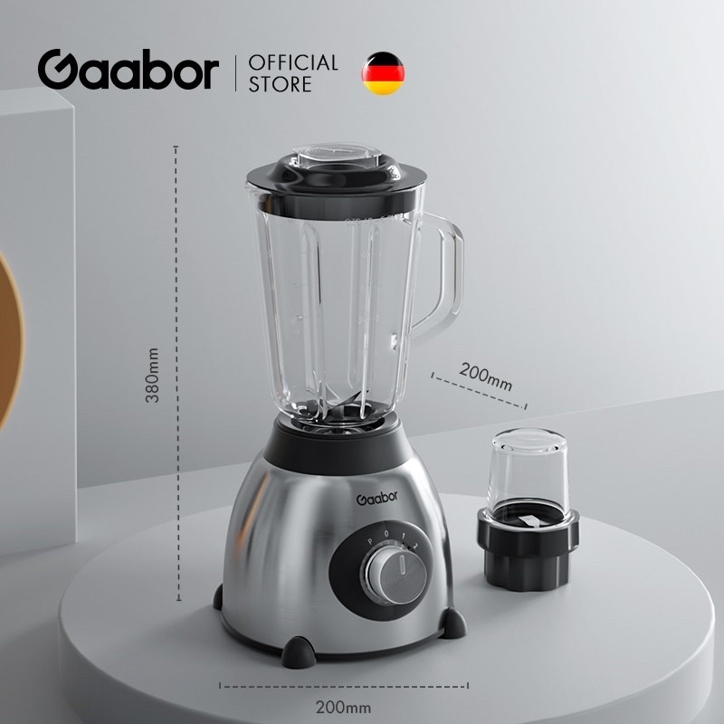 Gaabor Blender Kaca Multifungsi 3 Mode Kecepatan /GF-M15A