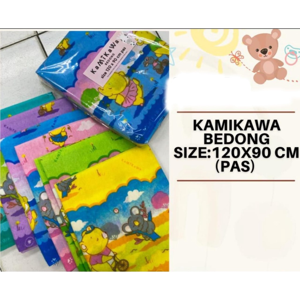 Bedong bayi motif / bedong bayi kain flanel size 120x90 cm