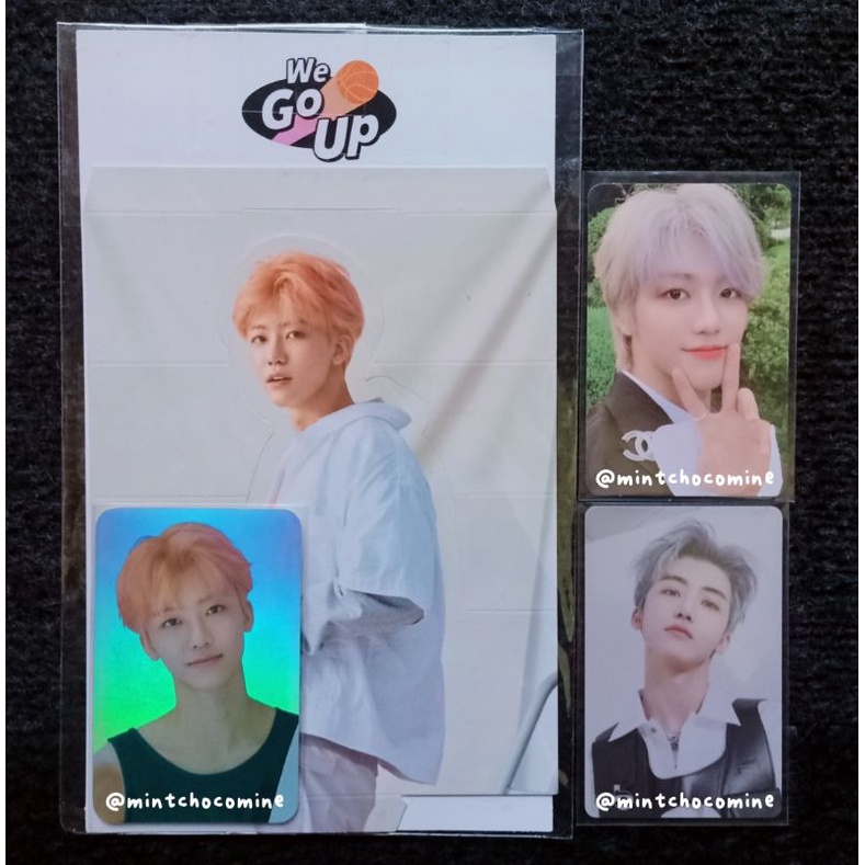 [BOOKED] Photocard / PC Jaemin we boom we ver channel + cashbee reload + holo we go up wgu set [BOOK