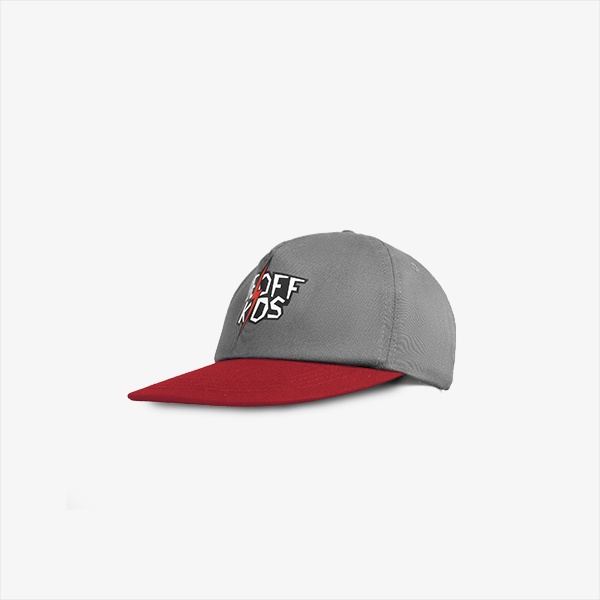 GMX Kids - Electrica Grey Red | Topi Kids | Snapback
