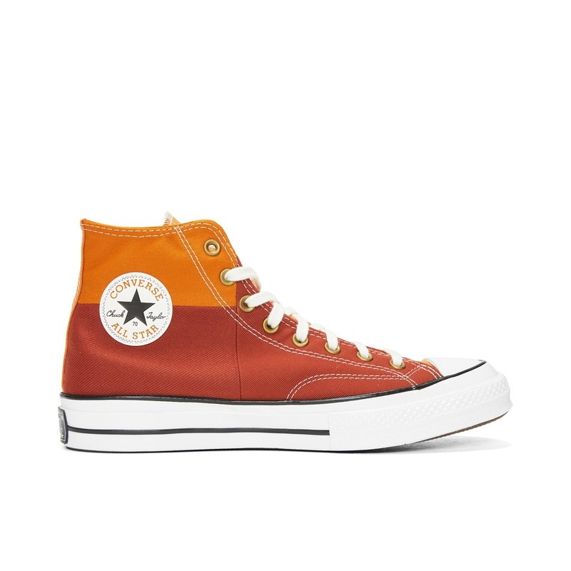 Converse Chuck 70 70s Colorblocked Colorblock Split Color Popped Monarch Orange