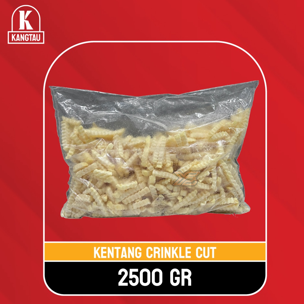 

Kentang Crinkle Cut 2500GR