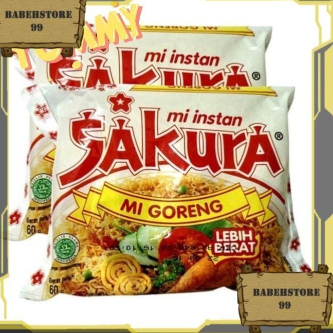 

Wow Murah Meriah.. mi Mie goreng Sakura 1 karton/Dus Isi 40pcs GNC