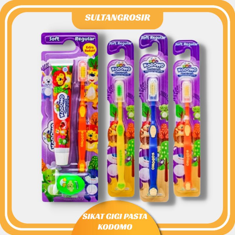 KODOMO SIKAT GIGI / KODOMO SIKAT GIGI DAN PASTA GIGI / SIKAT GIGI ANAK KODOMO