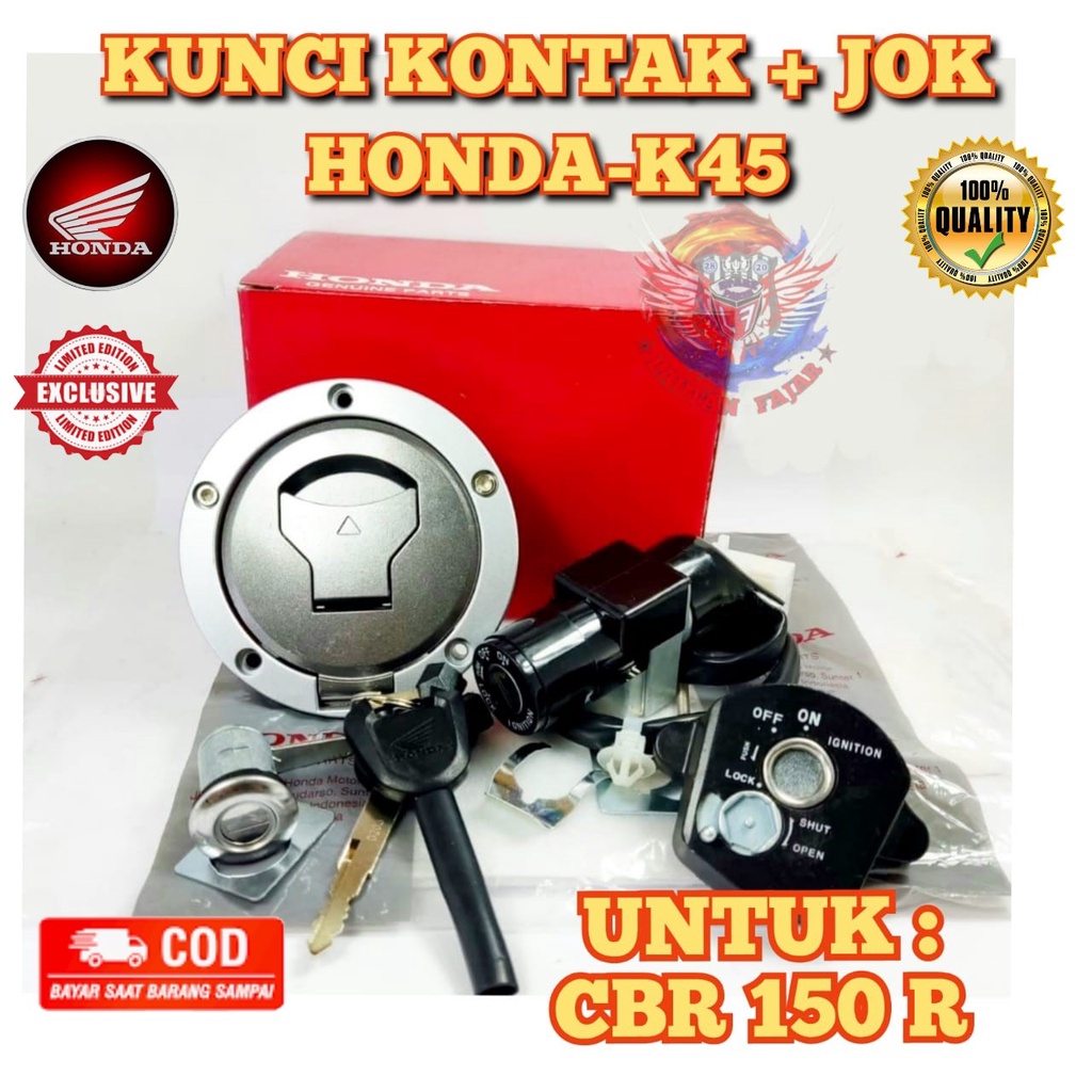 Kunci kontak cbr 150 r new kunci set key set cbr 150 kualitas original ori asli orisinil HONDA konci