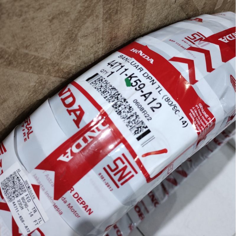 Ban Luar Depan Matic AHM Federal 80 90 - 14 Tubeless