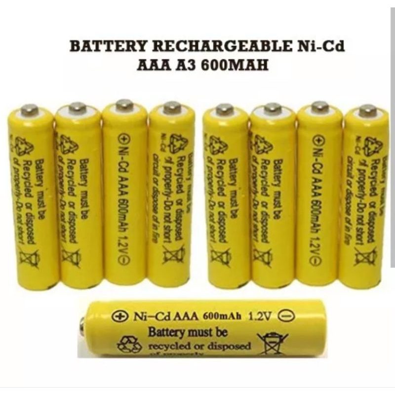 Batrei A2 AA / A3 AAA 1.2 V Rechargeable