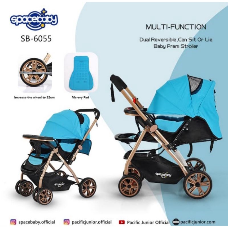 stroller spacebaby 6055