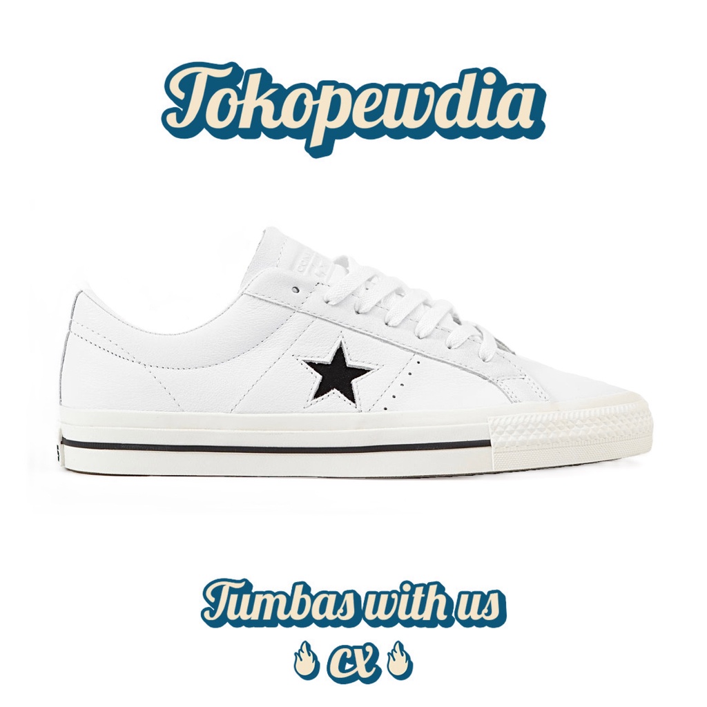 Converse One Star Pro Leather White