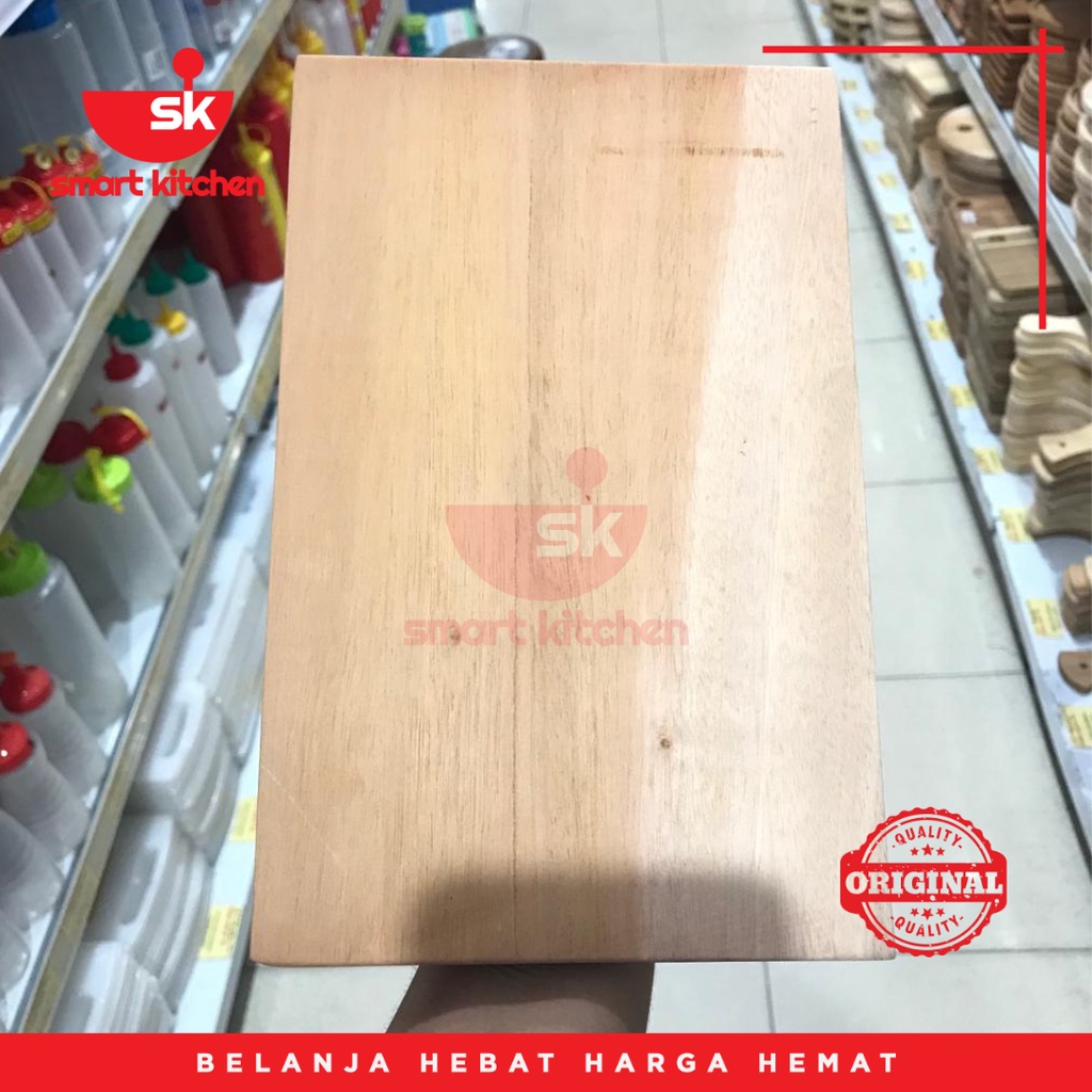 Talenan Kayu Pinus Segi Besar