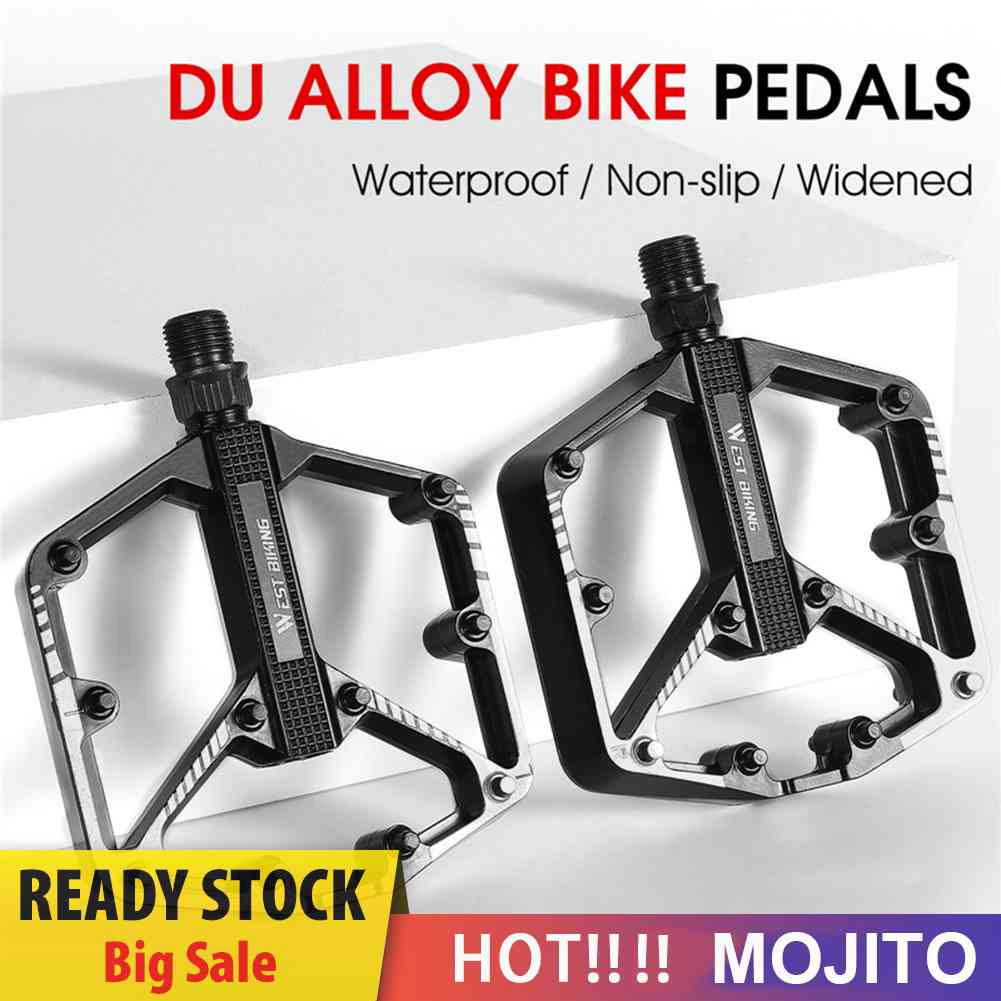 West BIKING Pedal Sepeda MTB Anti Slip Bahan Aluminum Alloy