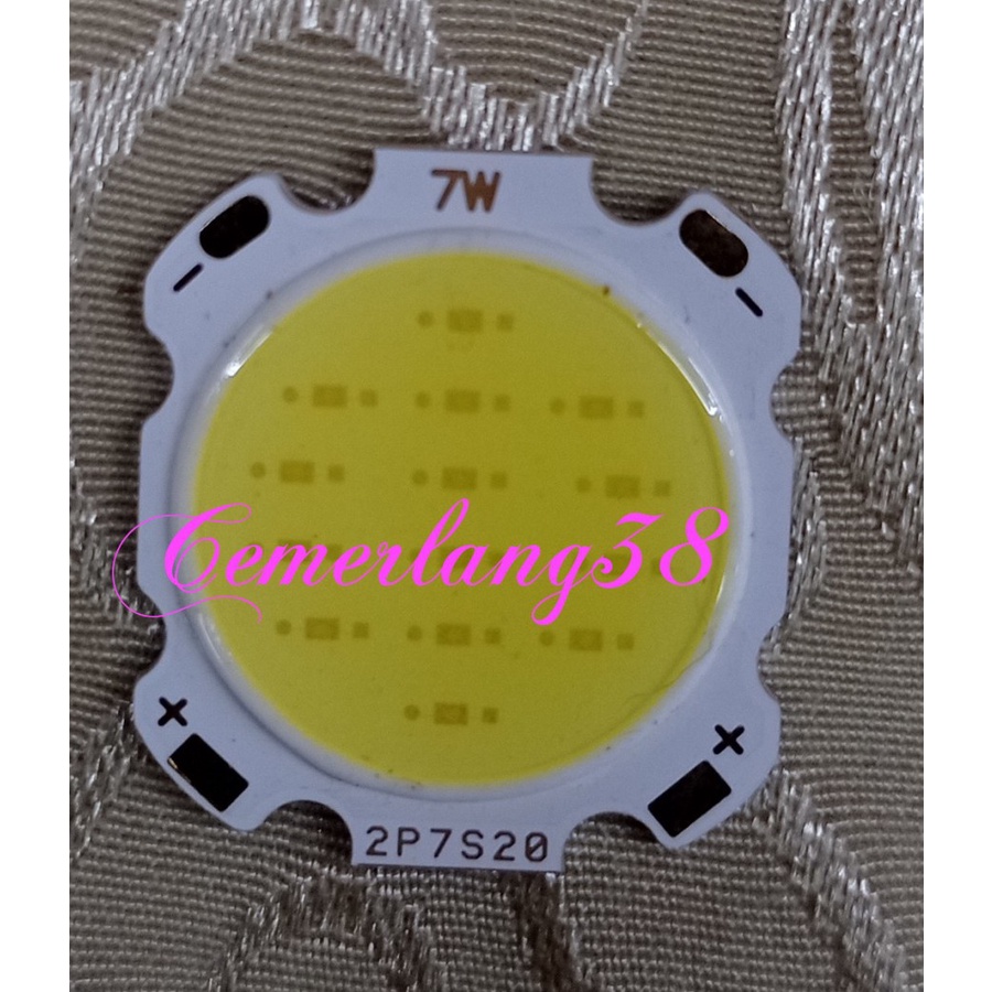 LED COB 7W Putih/White 25/23 mm 21-23,8V 240 mA High Power LED