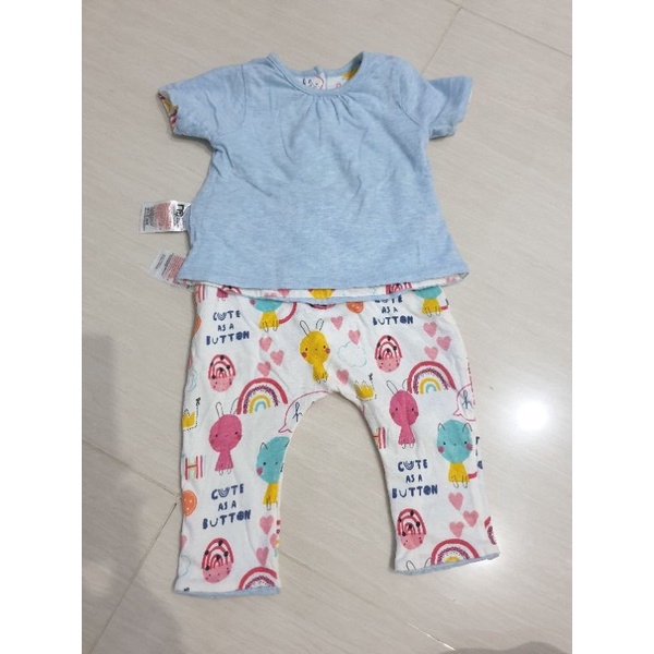 Baby Timbal balik set MOTHERCARE (Preloved)