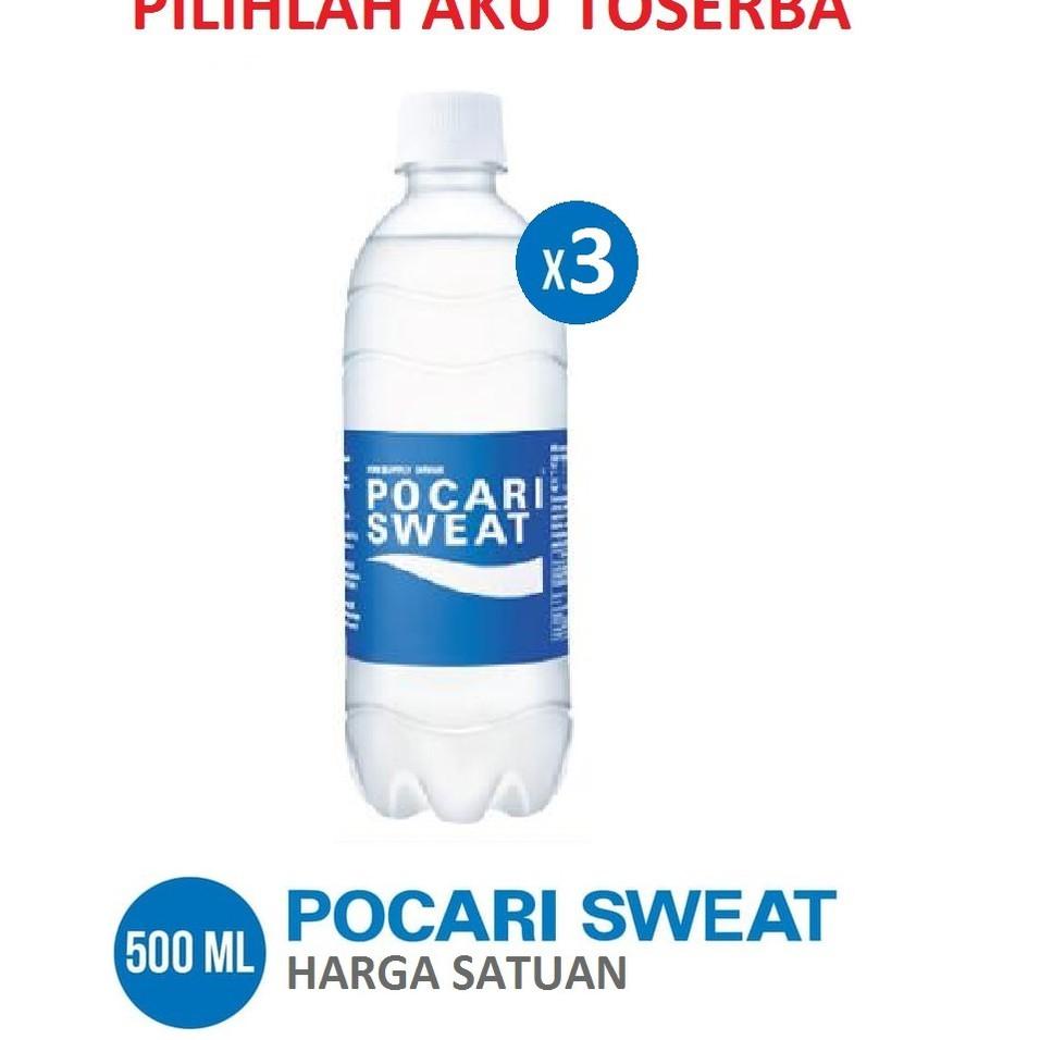 

trxa1A9m--POCARI SWEAT PET 500 ml - (1 PAKET ISI 3 BOTOL)