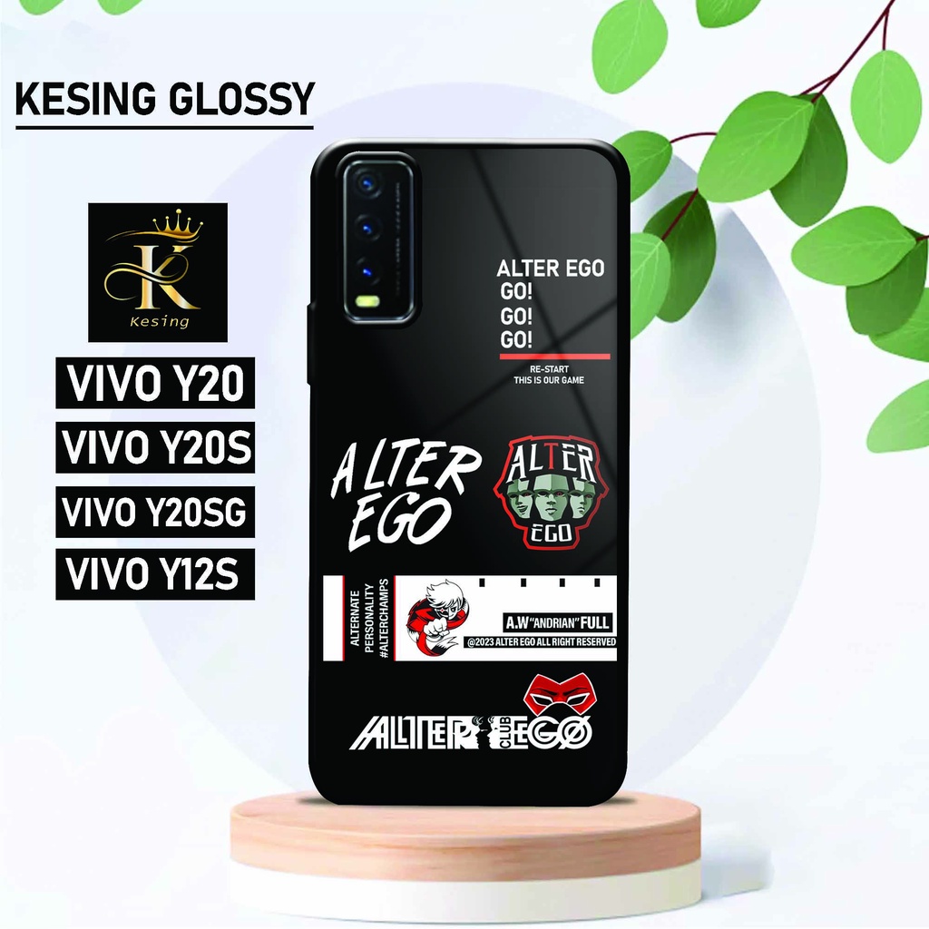 Case Vivo Y20 / Y20S / Y12S - Case Vivo - [ KV-49] - Hardcase Glossy 2D Vivo - Softcase Terbaru Case