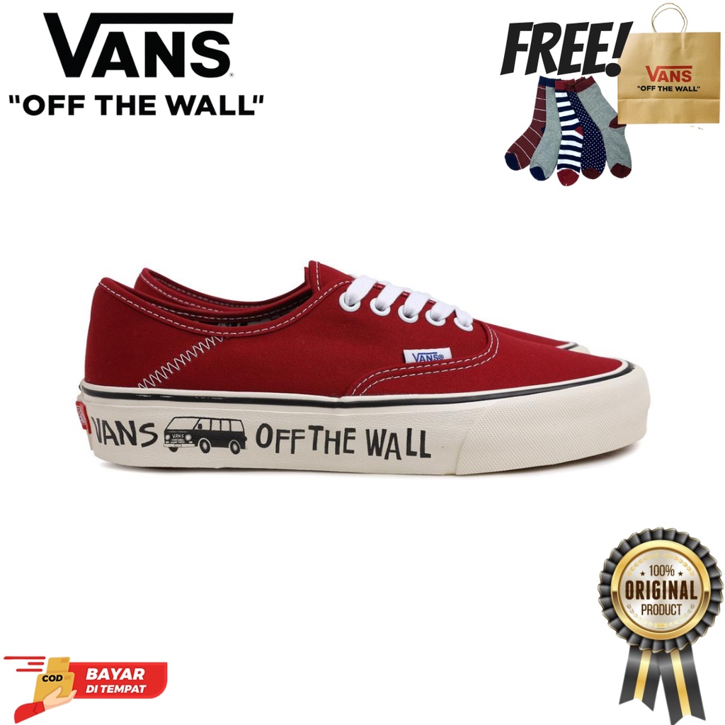 SALE DISKON! V4NS AUTHENTIC SF X YUSUKE HANAI “RUMBA RED” ORIGINAL 100% BNIB