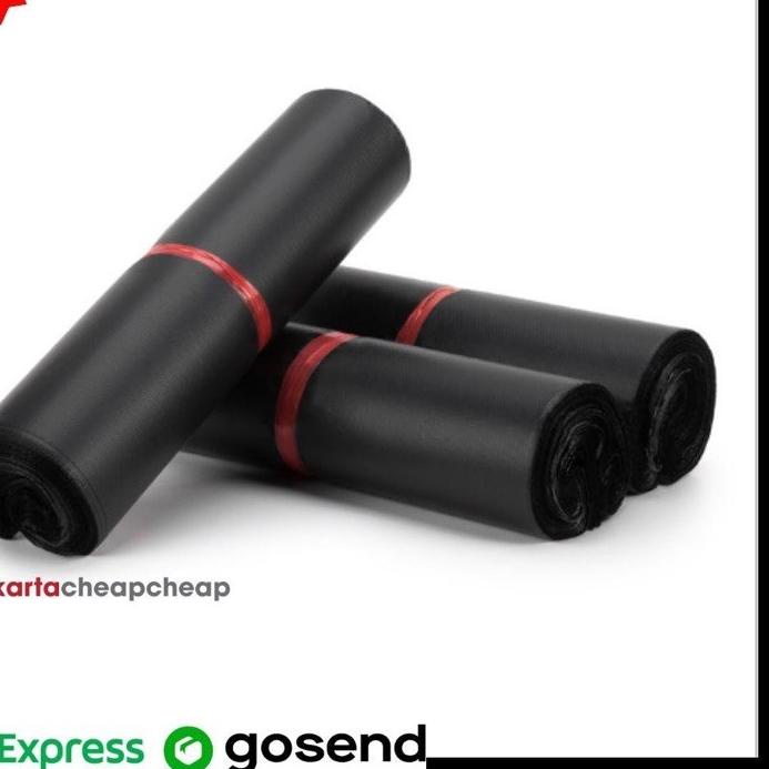 

EXCLUSIVE!Plastik Packing Polymailer 28x42 Hitam Amplop Packing Online Termurah|RA9