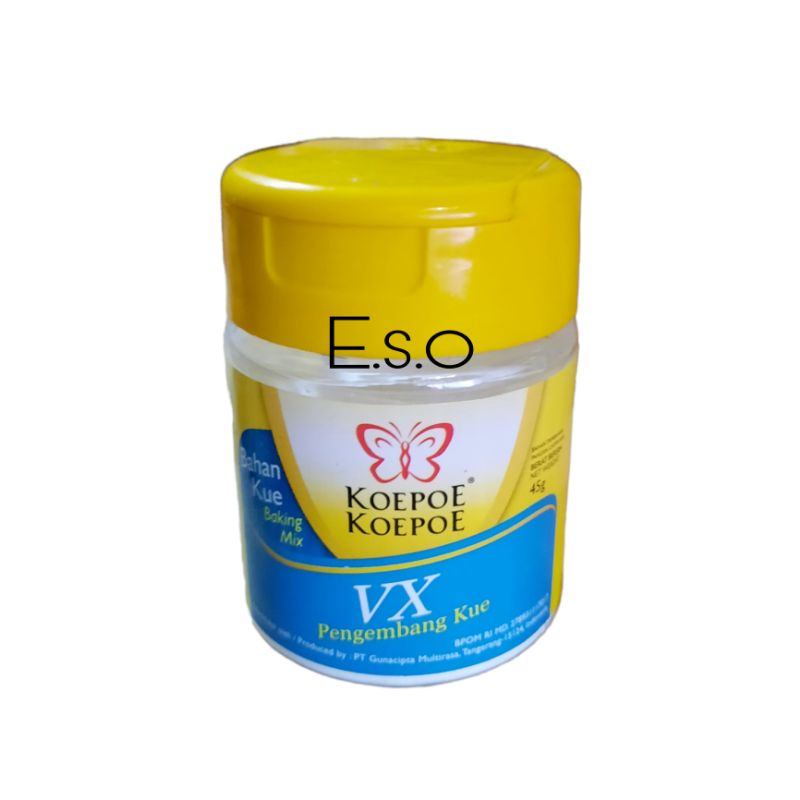 

vx pengembang kue 45gr / vx koepoe-koepeo