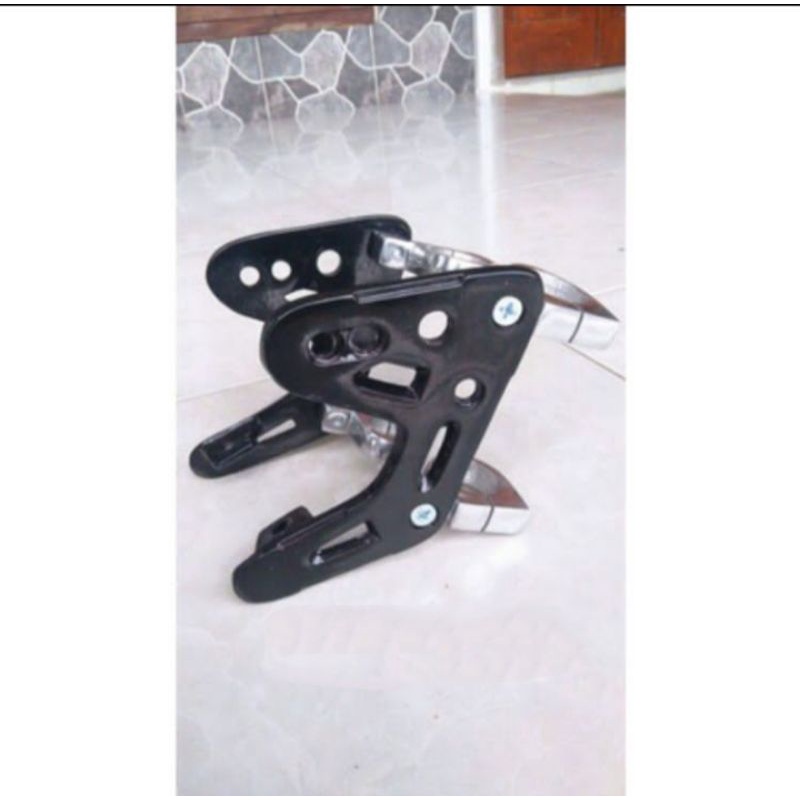 Breket Lampu Model B Pro Cnc Rx-King Byson Ninja Scorpio Vixion Hitam Kualitas Terbaik