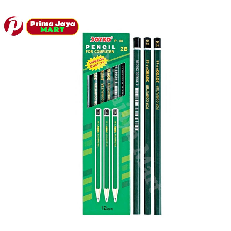 

Pensil 2B Joyko P-88 ( Pack )