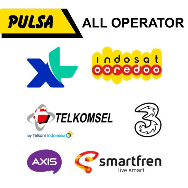 PULSA ALL OPERATOR TELKOMSEL TRI INDOSAT XL SMARTFREN PROMO MURAH CEPAT AMANAH 5000 10000 15000 2000