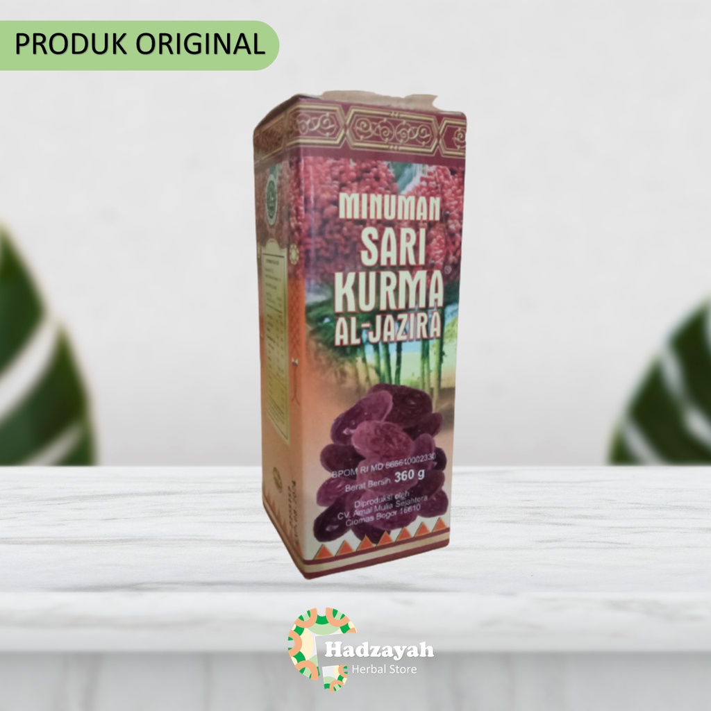 

Hadzayah Herbal Store - Minuman Sari Kurma Al-Jazira 360gr