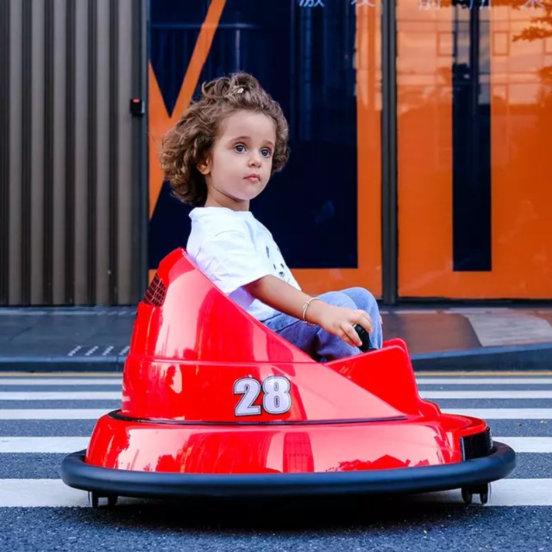 Mini Kids Bumper Car Bom Bom Car Anak Kecil Lampu Suara