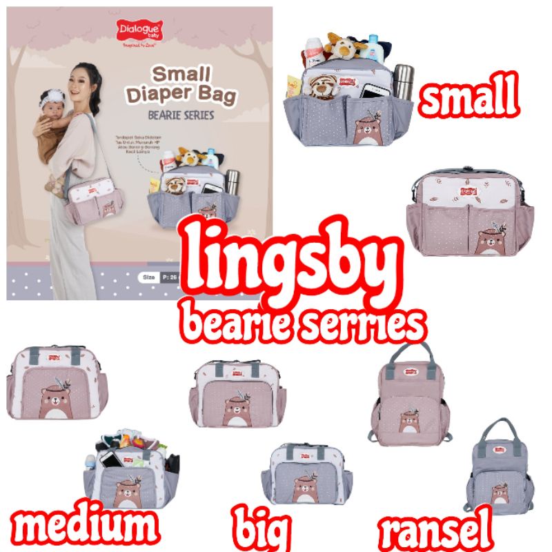 dialogue tas baby small/medium/large/ransel bearie series