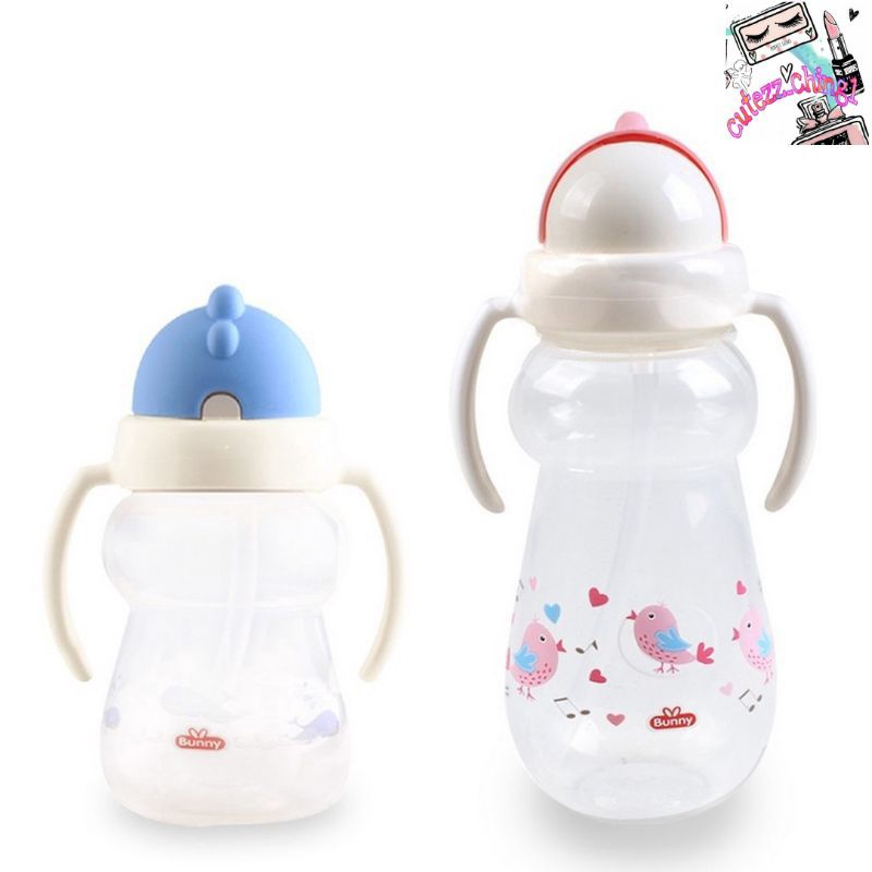 ☃cutezz_ching1☃Lusty Bunny Training Cup 2 Handle | Straw Sipper Cup |