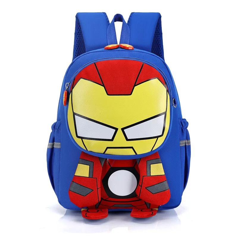 tas ransel anak karakter superhero / tas anak karakter sekolah / tas ransel anak karakter