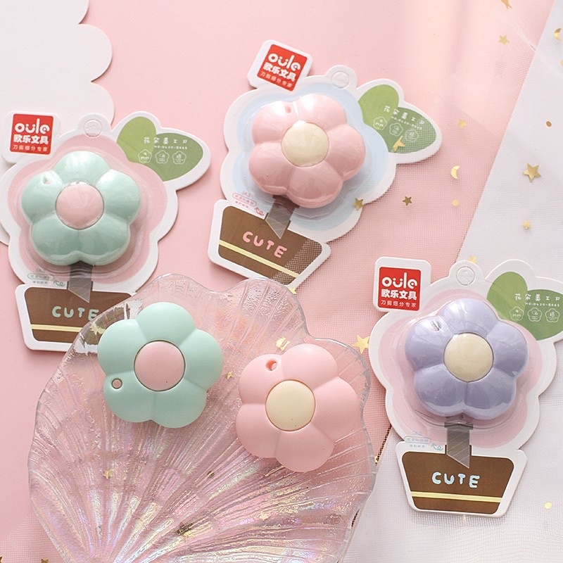 

MINI CUTTER FLOWER / CUTTER MINI / PISAU CUTTER KECIL PORTABLE / PEMOTONG KERTAS SILET KECIL / KATER MINI PISAU KECIL ATK MURAH