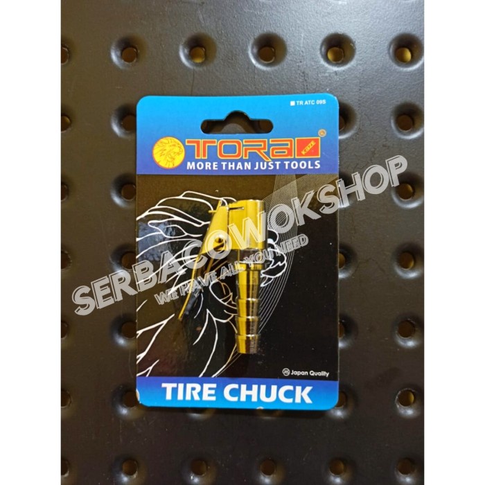 Tora Air Chuck Isian Angin Jepit Model Klip - Tire Chuck Clip Kuningan