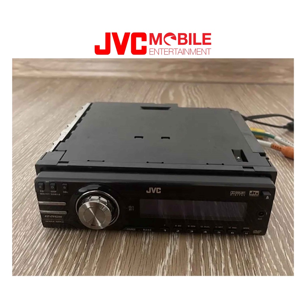 JVC KD-DV6206 Single Din DVD