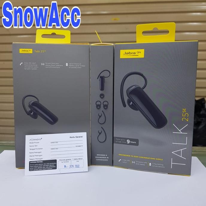 JABRA TALK 25 HEADSET BLUETOOTH JABRA HANDSFREE BLUETOOTH TALK25