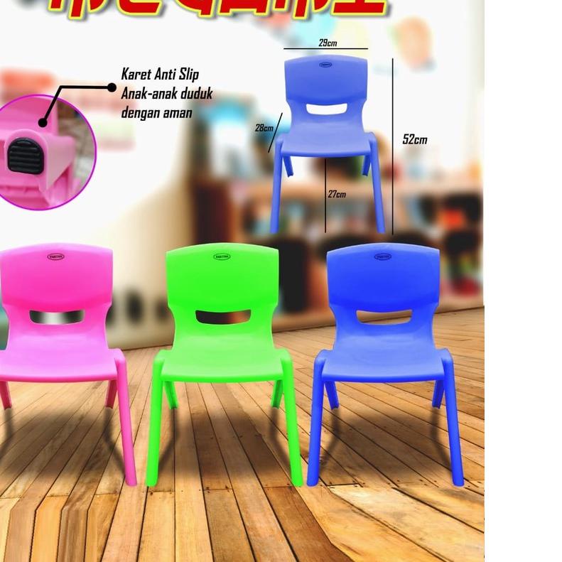 kursi anak plastik/ bangku anak plastik/ kursi plastik/ kursi tk/ bangku anak tk Tabitha MEGUMI