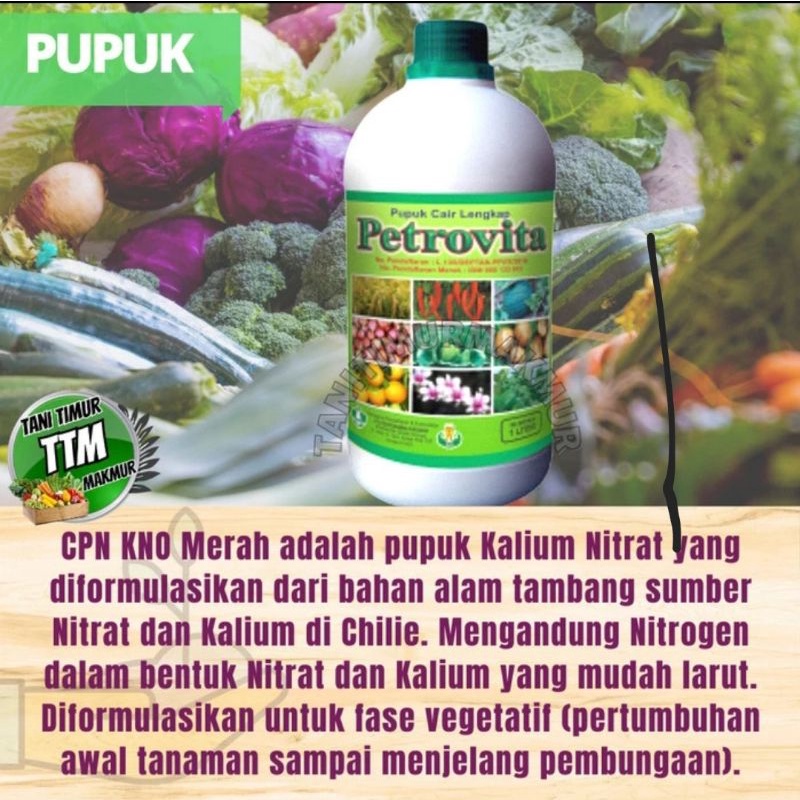 PETROVITA 1 LITER - PUPUK CAIR