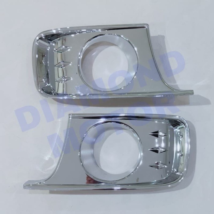 [BISA COD] Apv Arena 2008 List Lis Garnis Cover Ring Chrome Foglamp Depan / Perlengkapan Variasi Mob