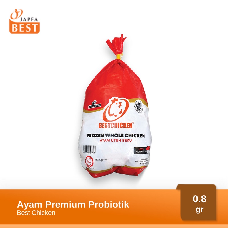 Ayam Utuh Probiotik Premium 0,8 kg Bestchicken