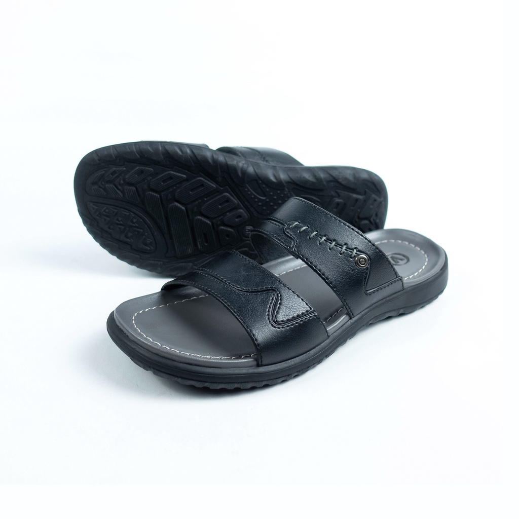 Sandal Kulit Pria Dewasa Original Model Terbaru Mamojo Store BR 03