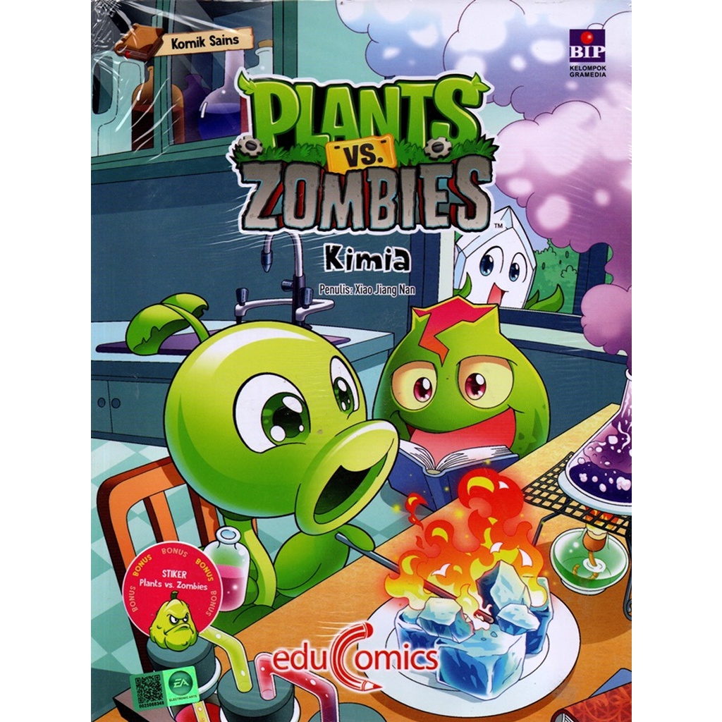 Gramedia Bali - Educomics Plants vs Zombies: Kimia