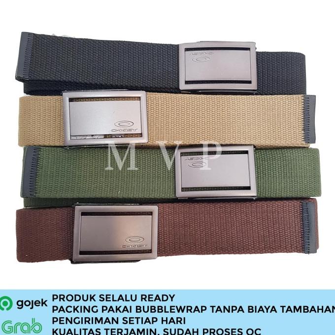 [BISA COD] Belt Gesper Ikat Pinggang Ban Pinggang Sabuk Pria Tactical Oakley