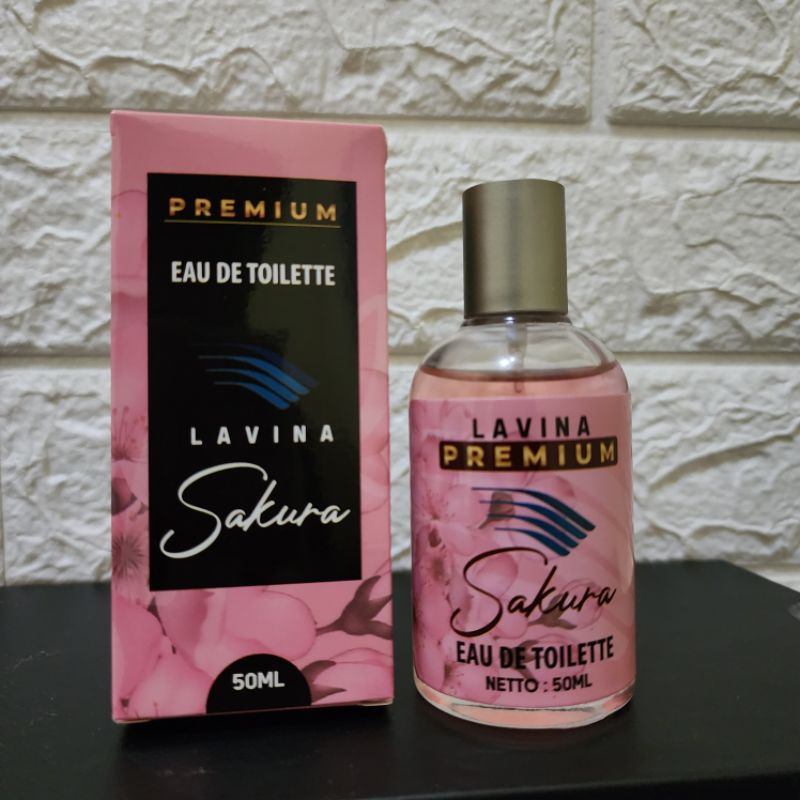 parfum lavina aroma sakura | parfum garuda lavina eau de toillette parfum wanita 50ml aroma bunga sakura segar dan tahan lama