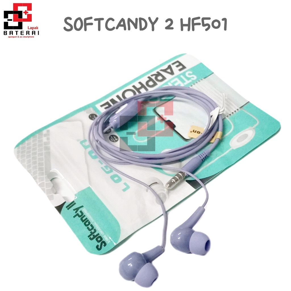 LOG - ON HF501 SOFT CANDY II In ear Earphone STEREO | Handsfree | headset | hedset