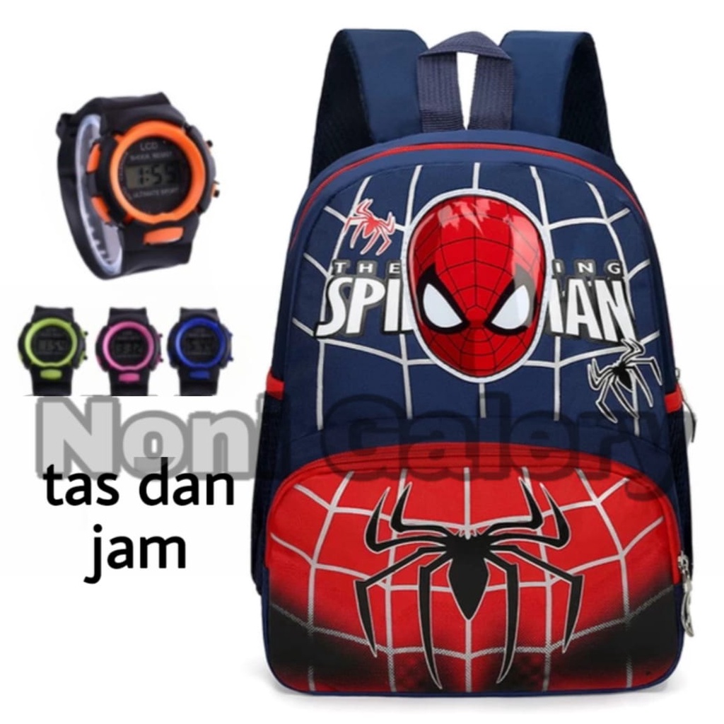 tas anak laki - tas sekolah anak sd - tas ransel anak terbaru - tas karakter anak spiderman