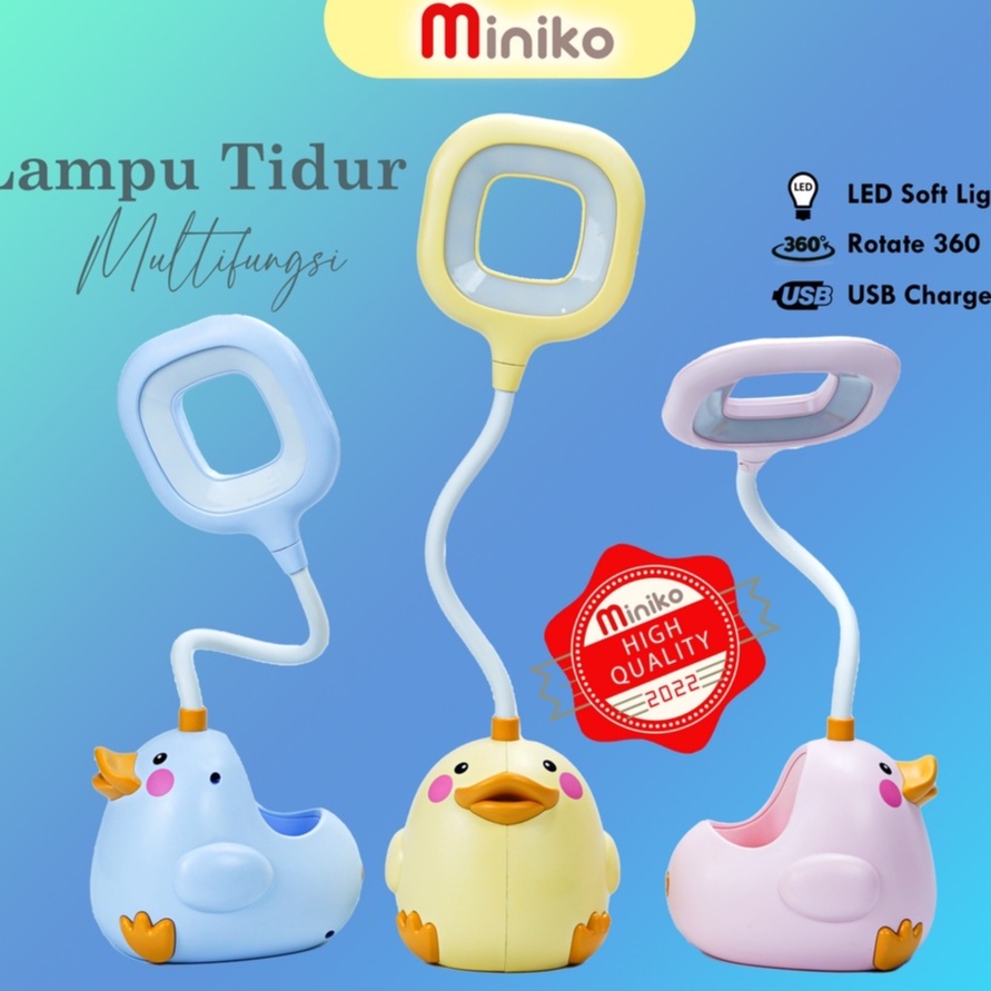 Lampu meja belajar/Lampu tidur kode CS28 1 dan CS28 3  Model Bebek LED Lucu