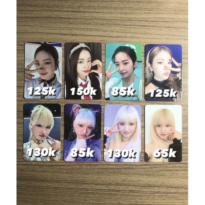 PHOTOCARD IVE YUJIN LIZ ELEVEN LOVE DIVE ERA LODI BENEFIT BENE MAKESTAR SSQ HEART STARSHIP SQUARE MS